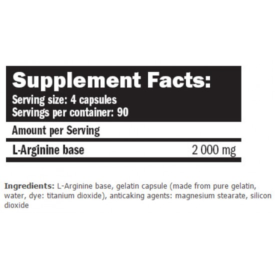 AMIX Arginine - 360 caps